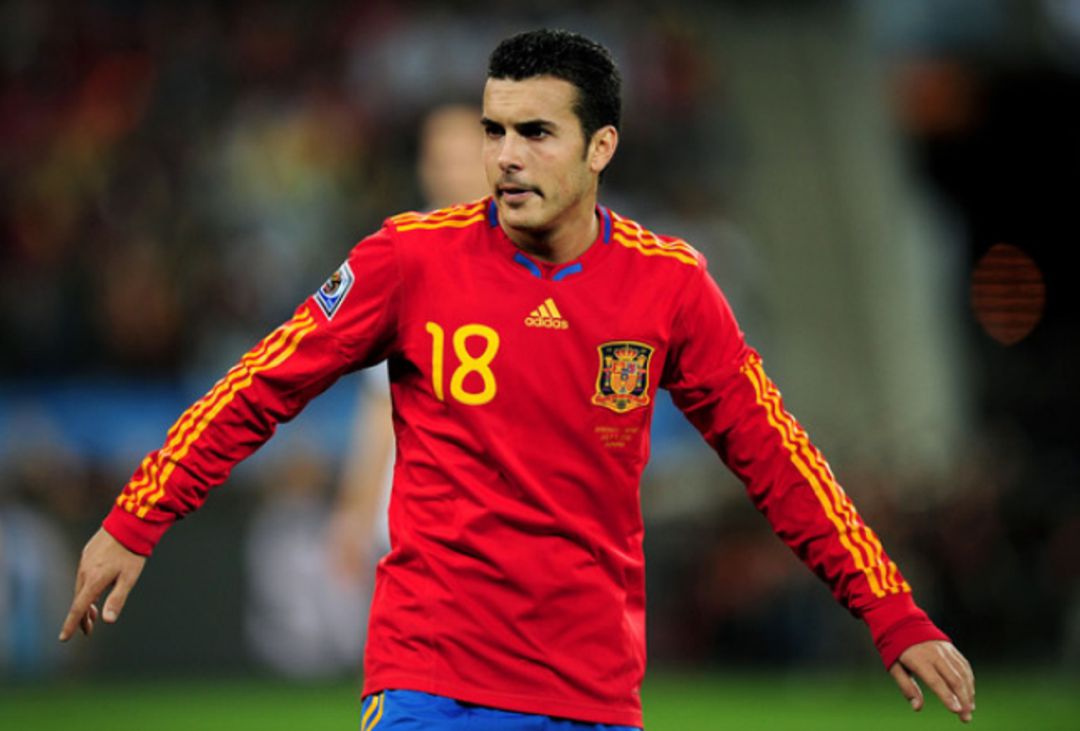 Pedro Rodríguez, durante la semifinal del Mundial de Sudáfrica. Pedro Rodríguez, durante la semifinal del Mundial de Sudáfrica.