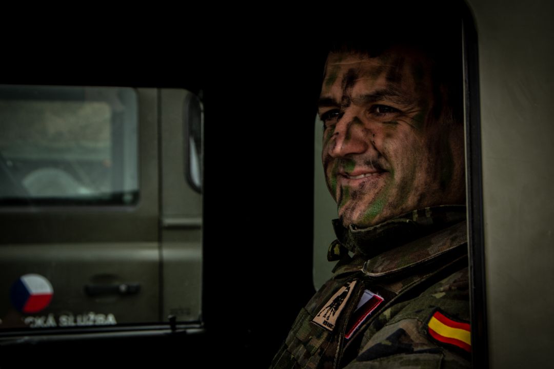 Militares españoles de la base de Cerro Muriano en Córdoba que participan en la Enhanced Forward Presence en Letonia Militares españoles de la base de Cerro Muriano en Córdoba que participan en la Enhanced Forward Presence en Letonia