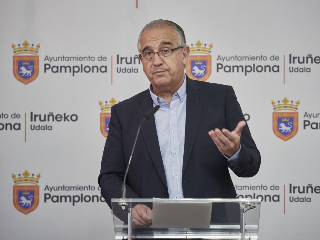 El alcalde de Pamplona, Enrique Maya El alcalde de Pamplona, Enrique Maya