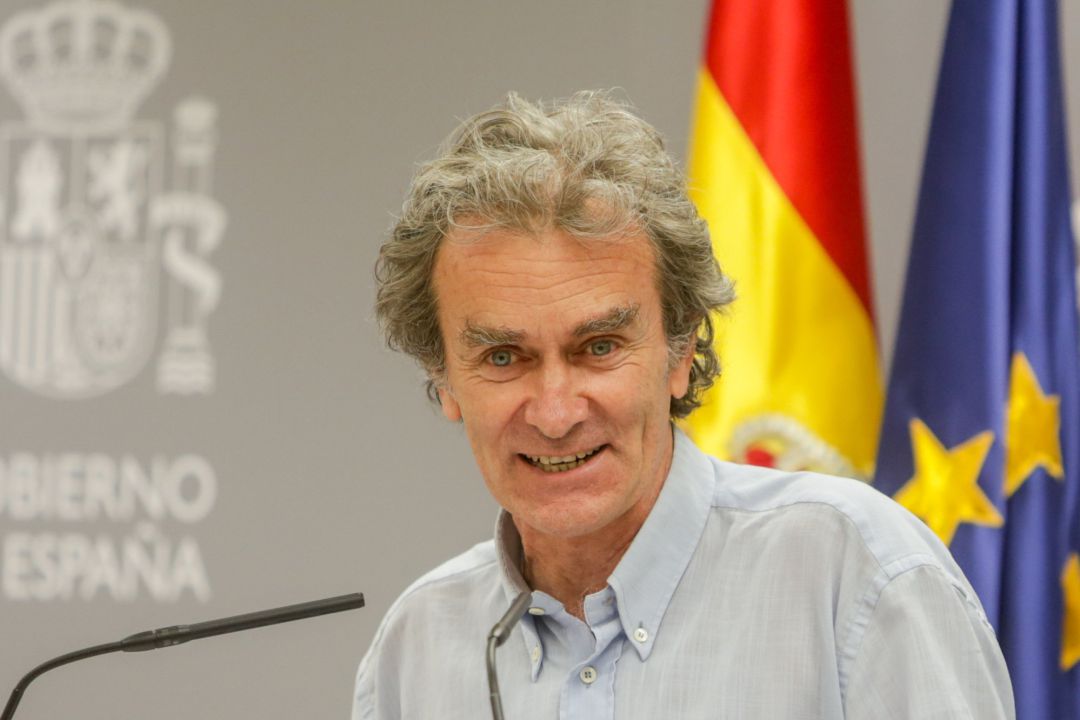 Rueda de prensa de Fernando Simón. Rueda de prensa de Fernando Simón.