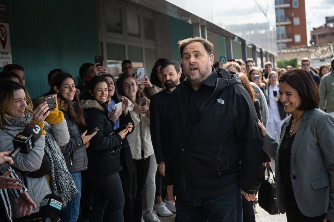 El líder de ERC, Oriol Junqueras. El líder de ERC, Oriol Junqueras.