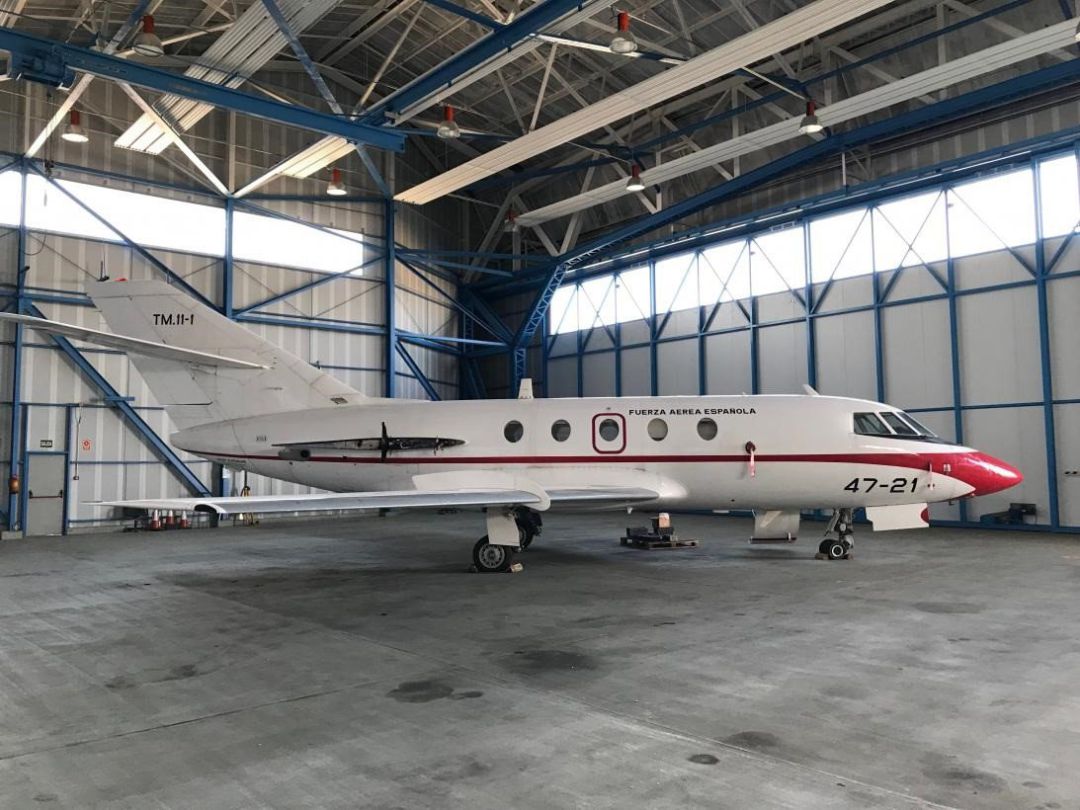 El Ejército del Aire cede un Falcón-20 al CIFP 'Aguas Nuevas' de Albacete. El Ejército del Aire cede un Falcón-20 al CIFP 'Aguas Nuevas' de Albacete.