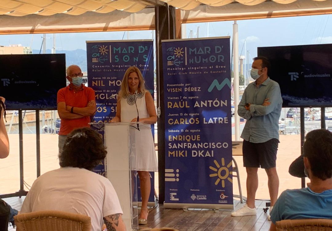 Acto de presentación del ciclo de conciertos de este verano Acto de presentación del ciclo de conciertos de este verano