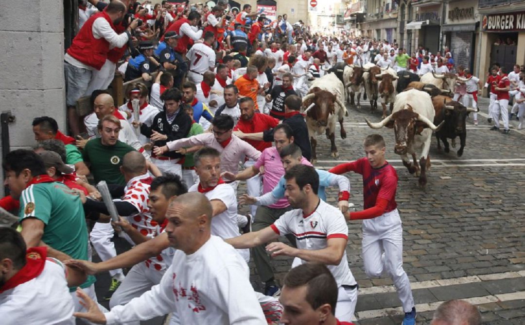 Encierro 8 de julio de 2019 Encierro 8 de julio de 2019