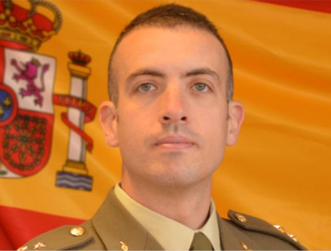 El capitán Lahore en la imagen publicada por el Ejército en redes sociales El capitán Lahore en la imagen publicada por el Ejército en redes sociales