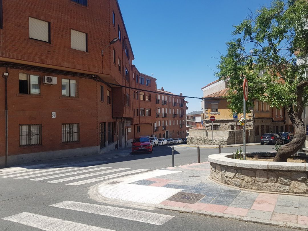 Los hechos ocurrieron en el paso de peatones de la calle Capitán Peñas Los hechos ocurrieron en el paso de peatones de la calle Capitán Peñas