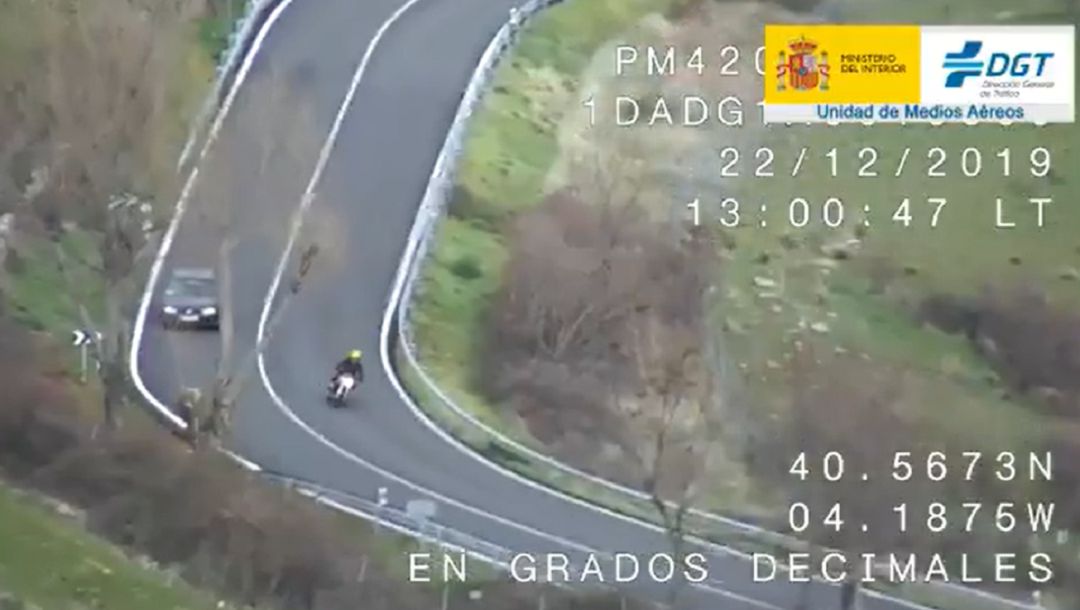 Así trabajan los drones de la DGT. Así trabajan los drones de la DGT.