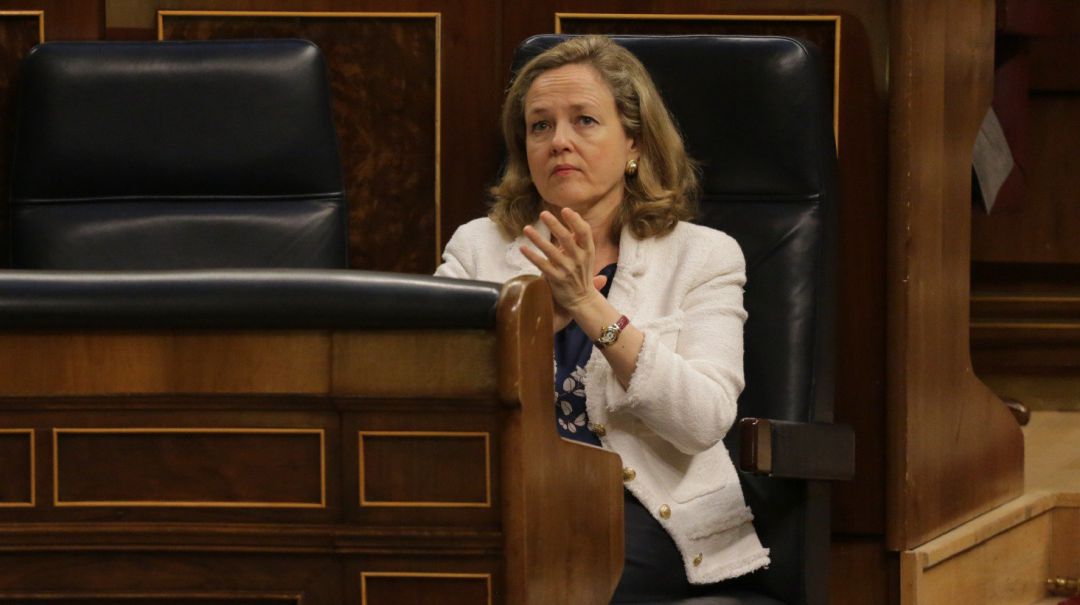 La vicepresidenta tercera del Gobierno y ministra de Asuntos Económicos y Transformación Digital, Nadia Calviño La vicepresidenta tercera del Gobierno y ministra de Asuntos Económicos y Transformación Digital, Nadia Calviño