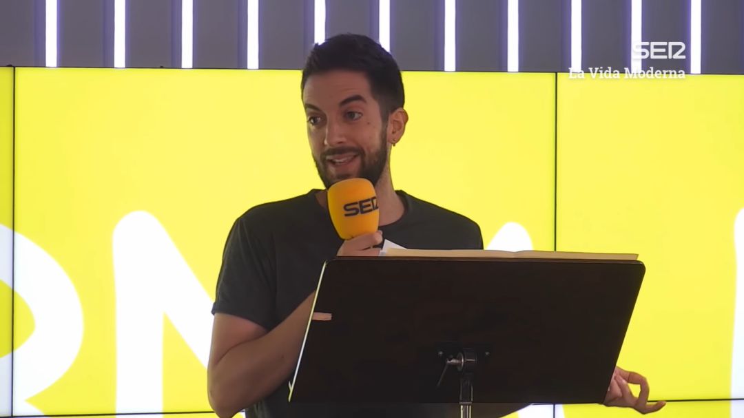 David Broncano durante la sexta temporada de La Vida Moderna. David Broncano durante la sexta temporada de La Vida Moderna.