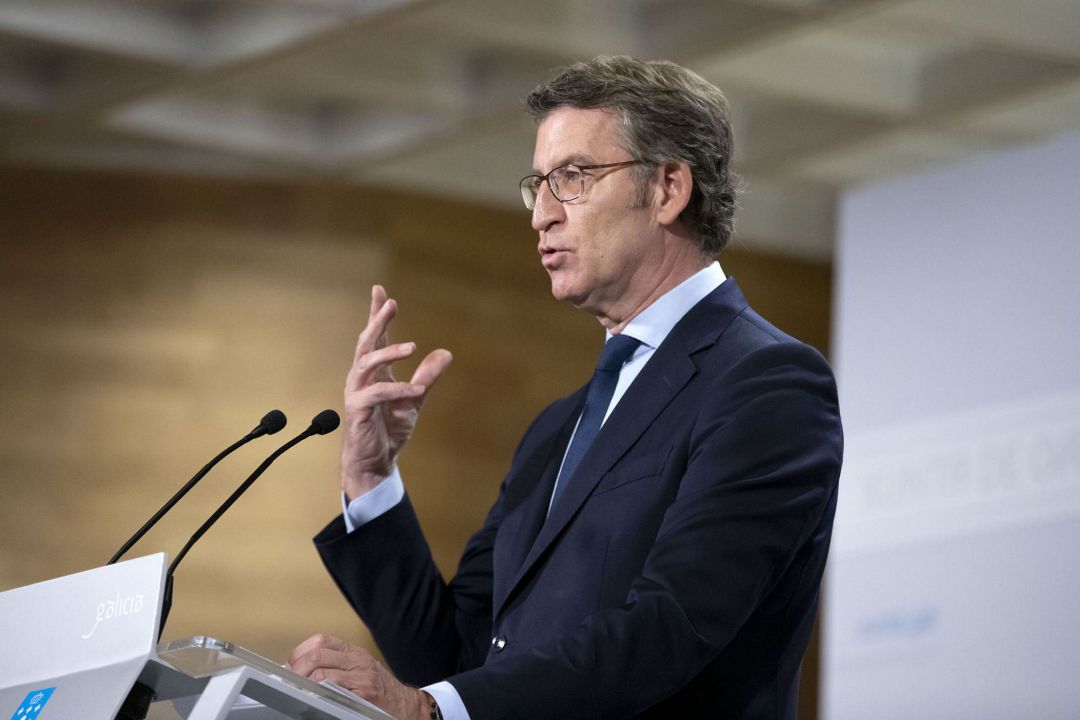 El presidente de la Xunta de Galicia El presidente de la Xunta de Galicia