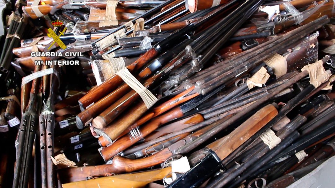 Incautación de armas Incautación de armas
