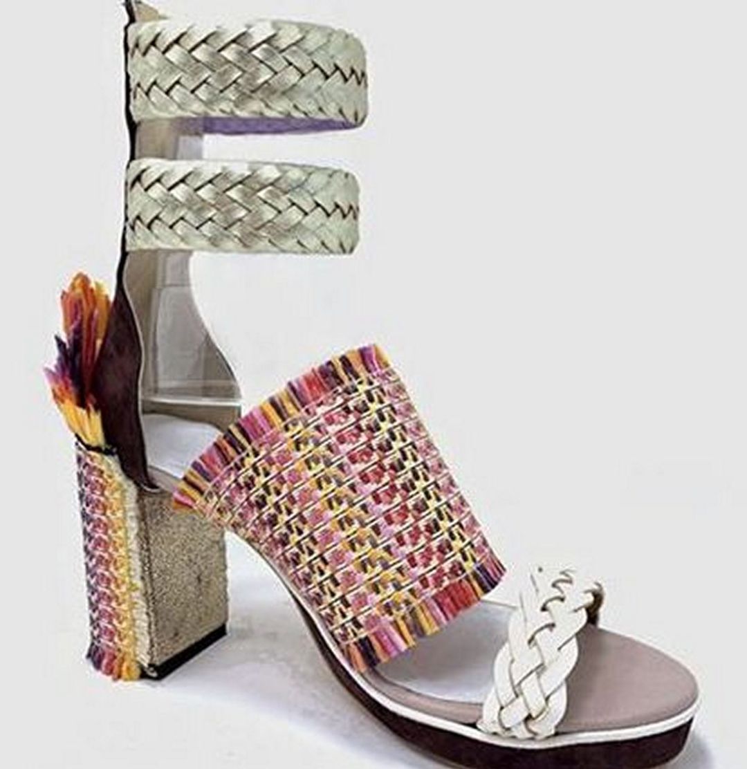 Diseño de sandalias de Laura Frasquet Diseño de sandalias de Laura Frasquet