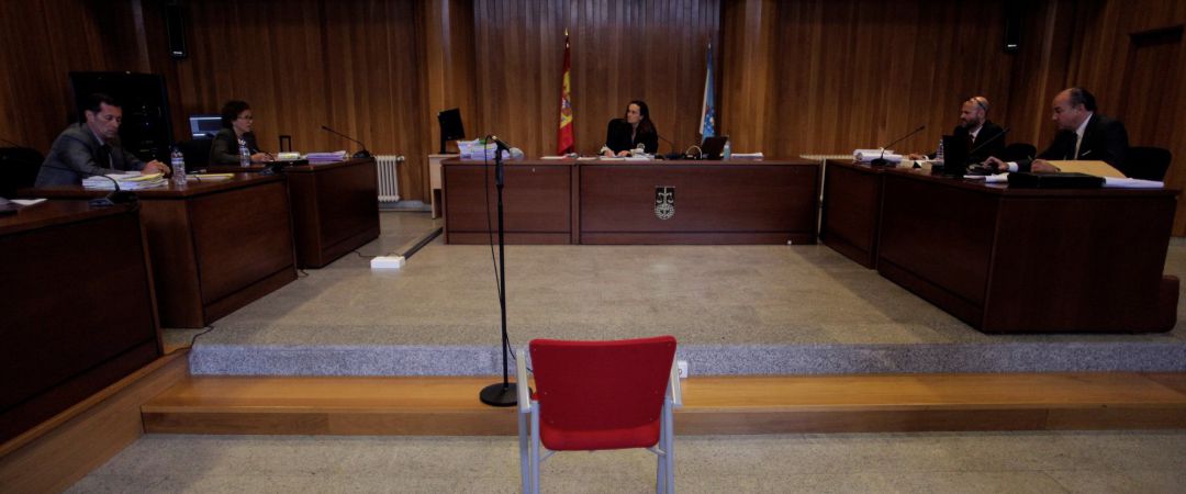 Silla vacía en la primera jornada del juicio sobre la propiedad del Pazo de Meirás Silla vacía en la primera jornada del juicio sobre la propiedad del Pazo de Meirás