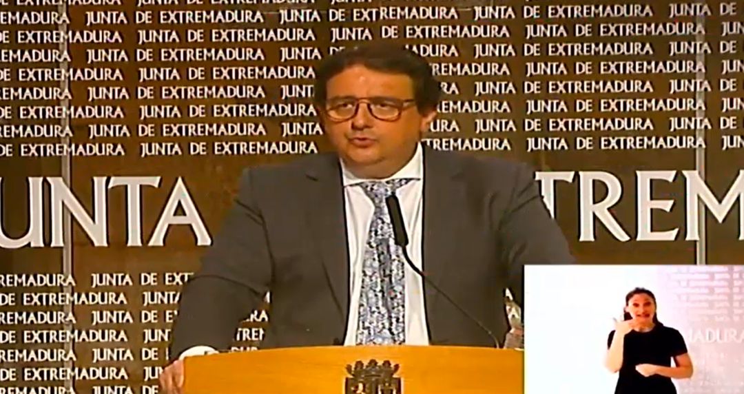José María Vergeles, vicepresidente segundo y consejero de Sanidad José María Vergeles, vicepresidente segundo y consejero de Sanidad