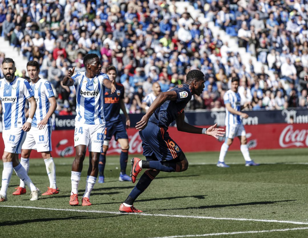 Imagen del gol de Kondogbia en el partido entre ambos equipos de la temporada pasada Imagen del gol de Kondogbia en el partido entre ambos equipos de la temporada pasada