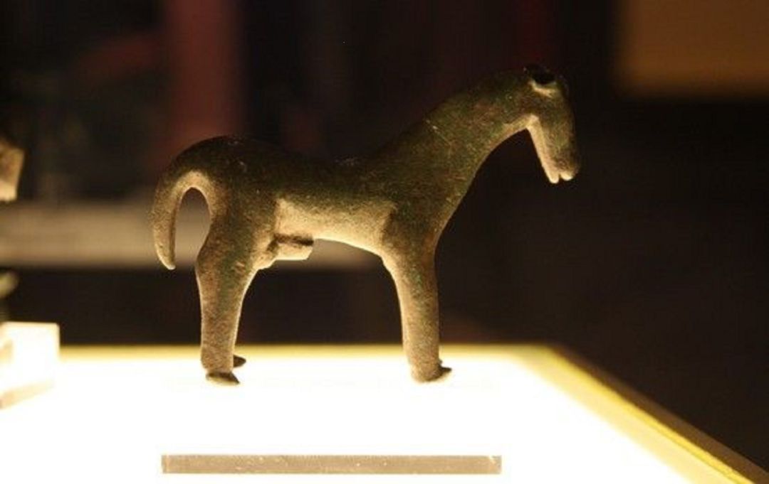 Pieza del museo. Colección de exvotos ibéricos de bronce Pieza del museo. Colección de exvotos ibéricos de bronce