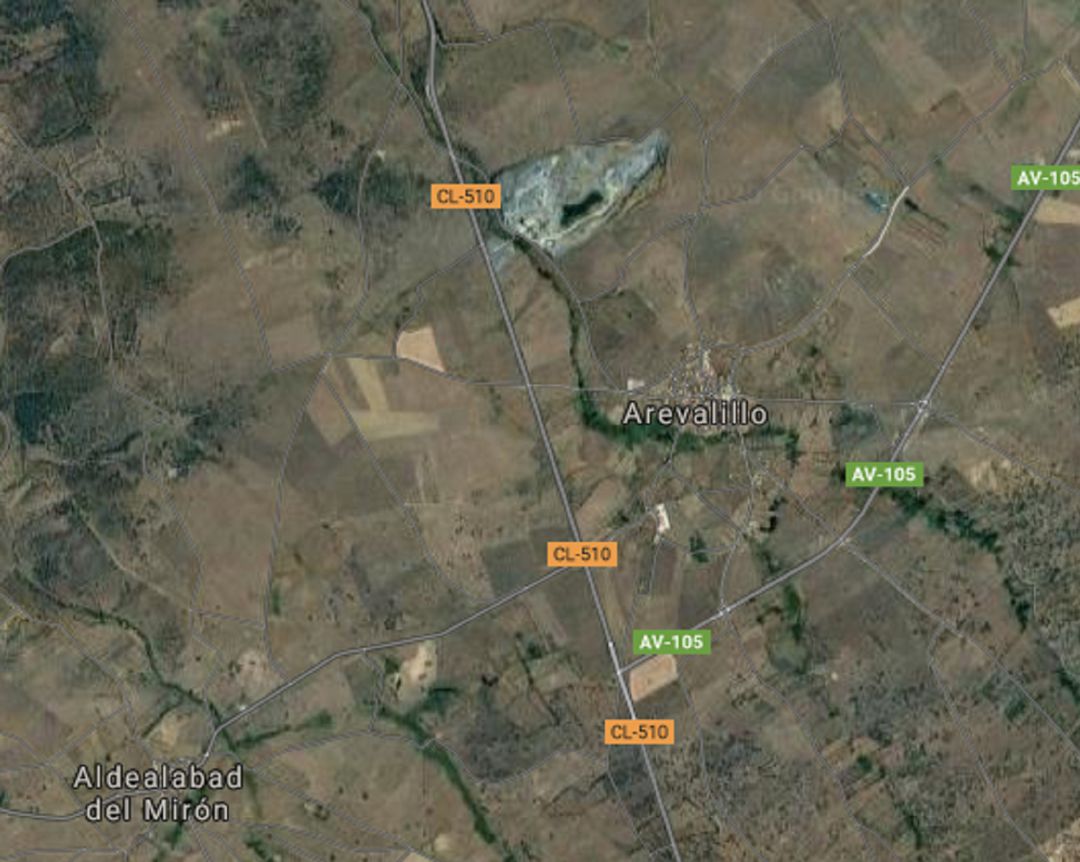 CL-510 a su paso por Arevalillo CL-510 a su paso por Arevalillo