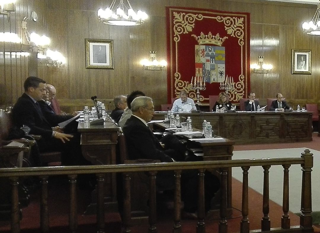 Ángel Prada, en un pleno de la Diputación Ángel Prada, en un pleno de la Diputación