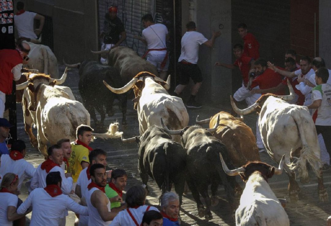 Sexto encierro de los sanfermines 2019 Sexto encierro de los sanfermines 2019