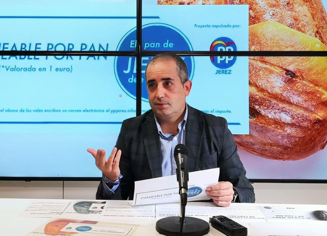 Antonio Saldaña, portavoz del PP de Jerez Antonio Saldaña, portavoz del PP de Jerez