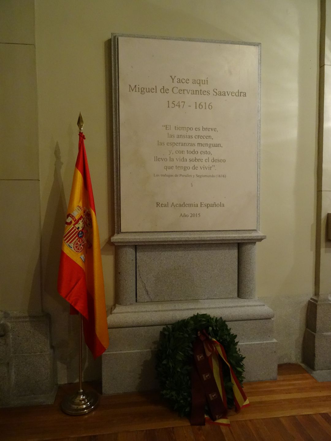 Tumba de Cervantes Tumba de Cervantes