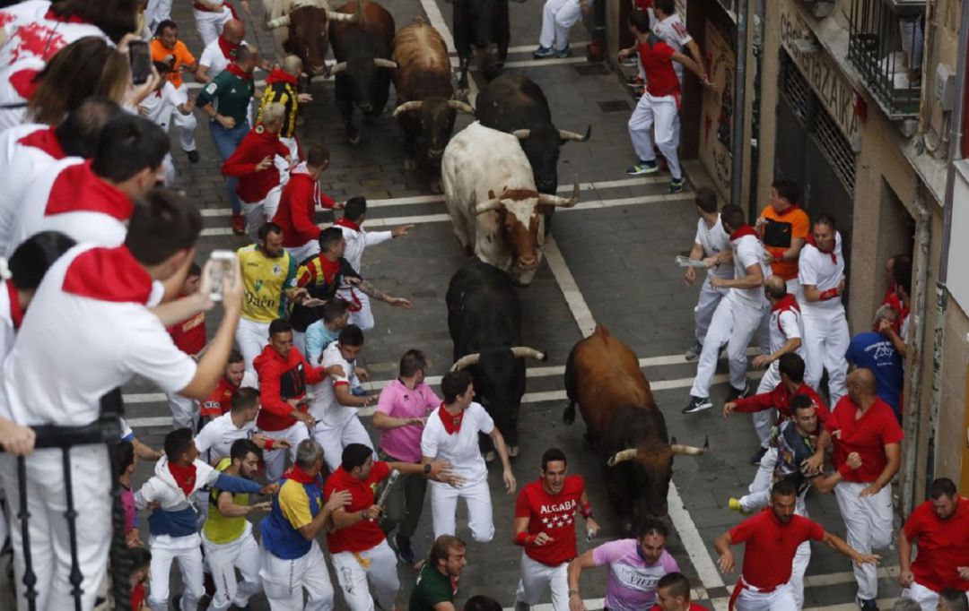 Séptimo encierro sanfermines 2019 Séptimo encierro sanfermines 2019