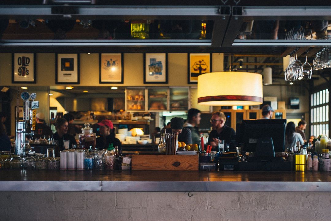 Imagen de un restaurante. Imagen de un restaurante.