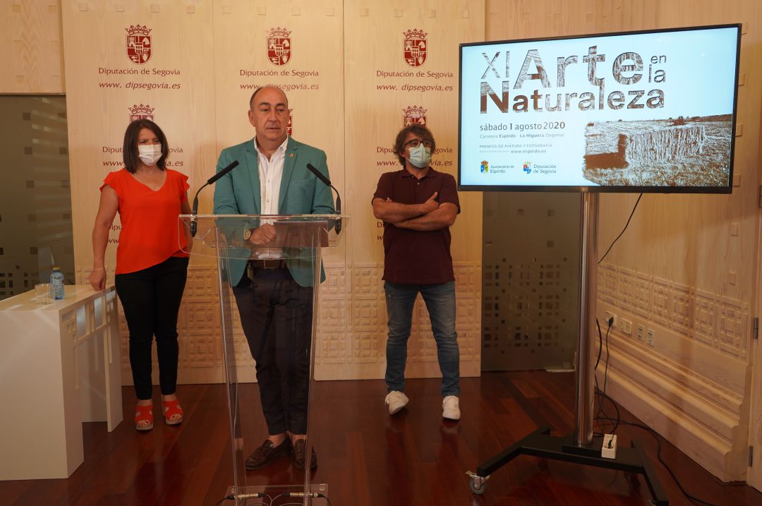 Presentación de la XI edición Arte en la Naturaleza que se celebrará en Espirdo Presentación de la XI edición Arte en la Naturaleza que se celebrará en Espirdo