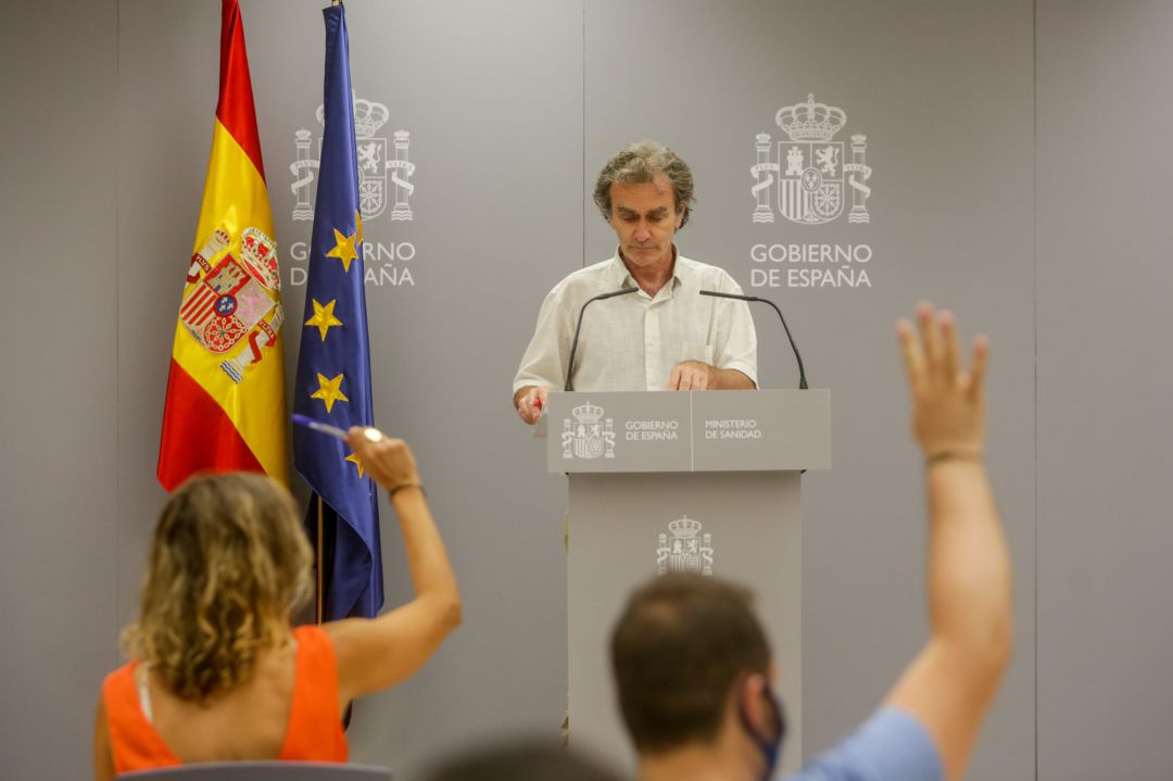 El director del Centro de Coordinación de Alertas y Emergencias Sanitarias (CCAES), Fernando Simón. El director del Centro de Coordinación de Alertas y Emergencias Sanitarias (CCAES), Fernando Simón.