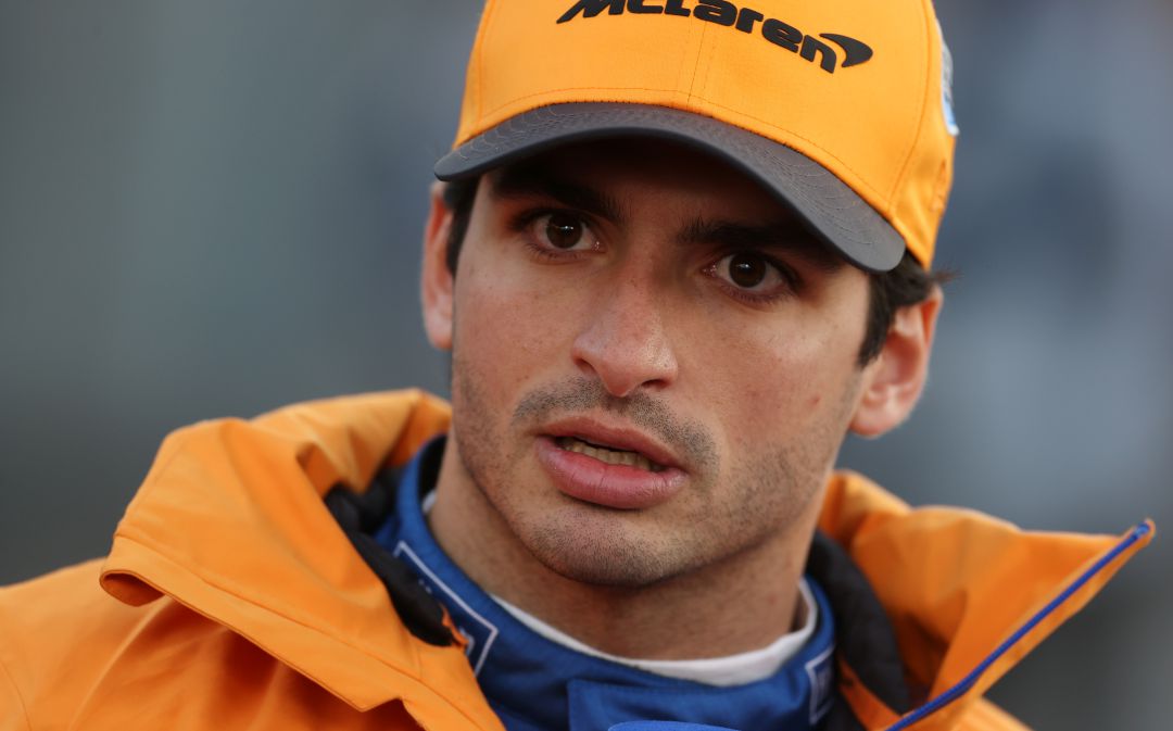 El piloto de McLaren Carlos Sainz. El piloto de McLaren Carlos Sainz.