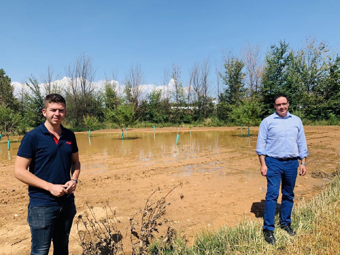 José Luis Escobar (izquierda) y Benjamín Prieto (derecha) en Villanueva de la Jara José Luis Escobar (izquierda) y Benjamín Prieto (derecha) en Villanueva de la Jara