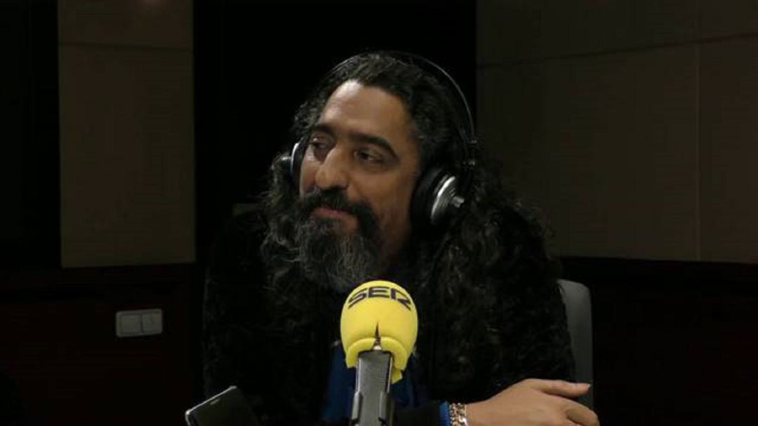 Imagen de archivo de Diego El Cigala en La SER Imagen de archivo de Diego El Cigala en La SER