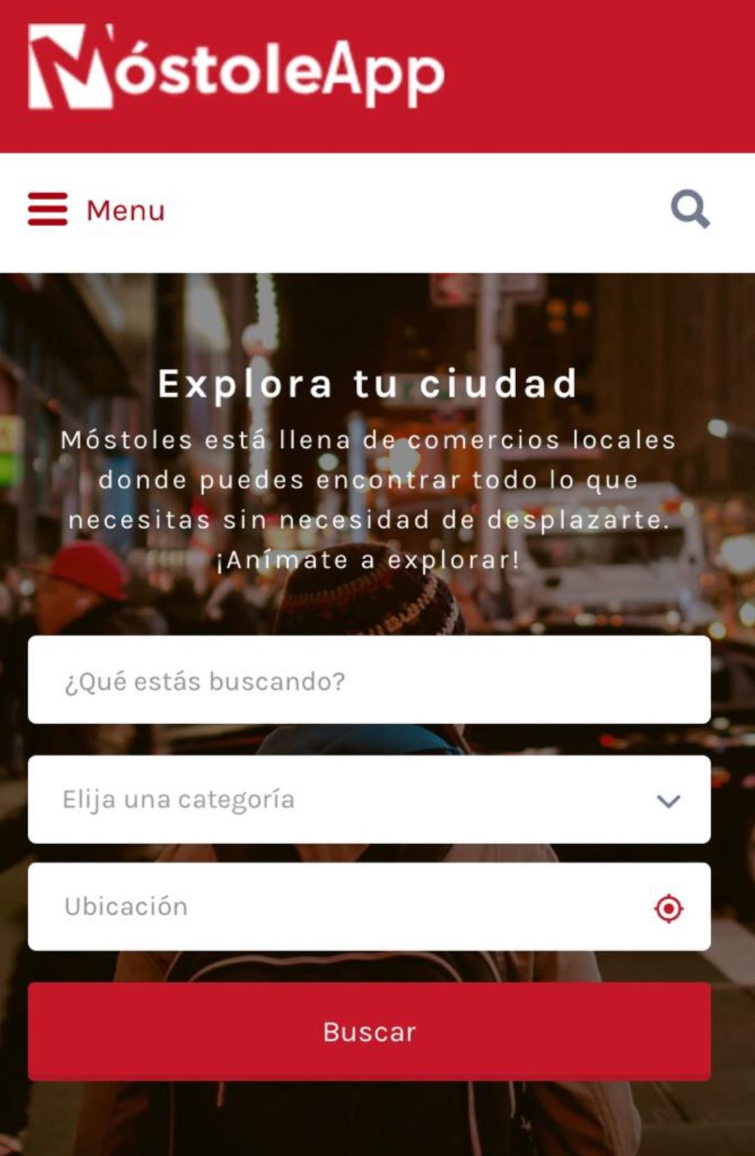 Aplicación MóstolesApp Aplicación MóstolesApp