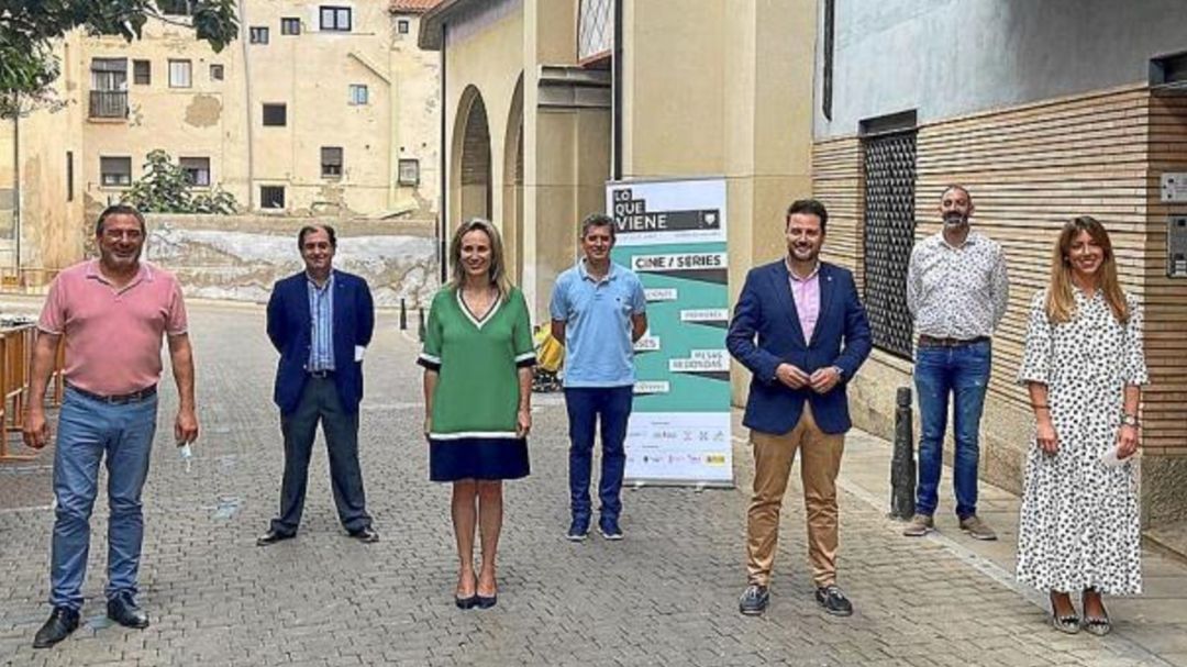 Representantes de las entidades que organizan y participan en el Festival 'Lo que viene' Representantes de las entidades que organizan y participan en el Festival 'Lo que viene'