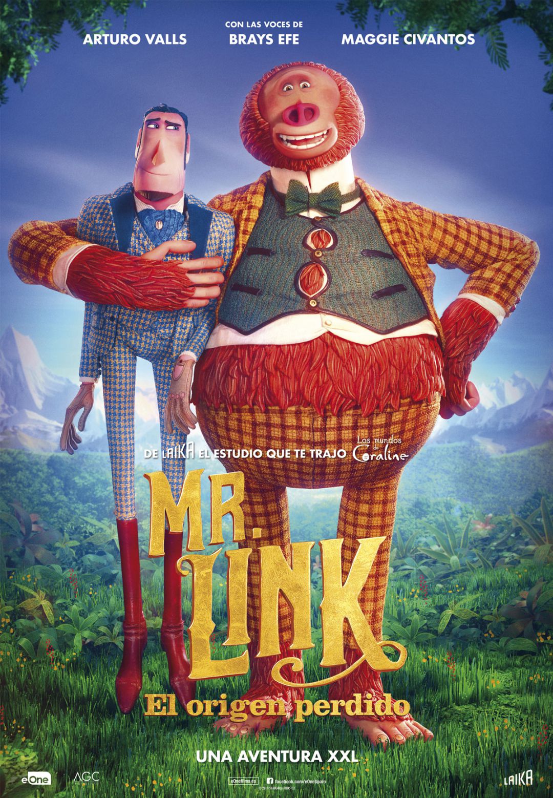 Cartel oficial de la película Mr. Link Cartel oficial de la película Mr. Link