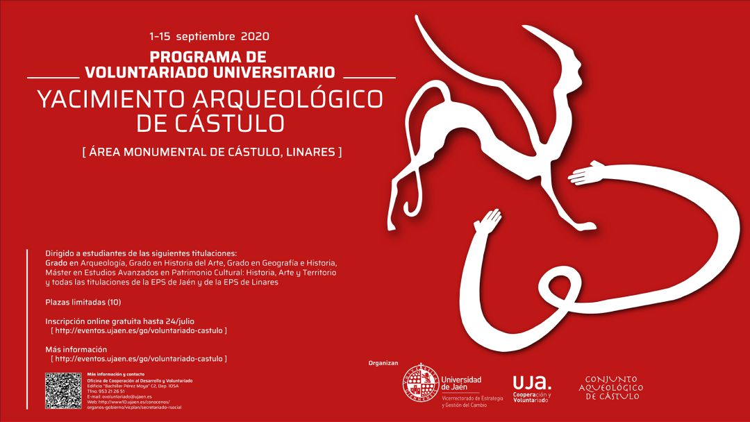 Cartel Programa Universitario de la UJA en Cástulo. Cartel Programa Universitario de la UJA en Cástulo.