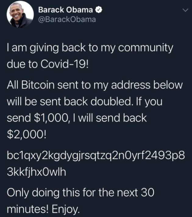 La cuenta de Barack Obama ha sido una de las afectadas. La cuenta de Barack Obama ha sido una de las afectadas.