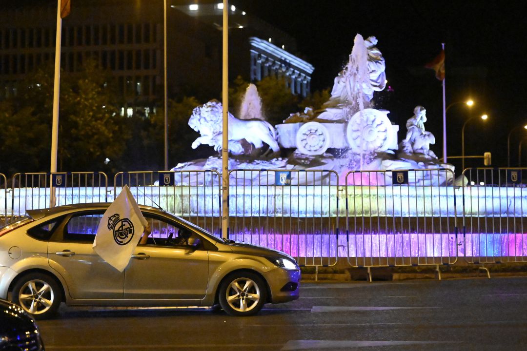 Cibeles no será testigo de la celebración. Cibeles no será testigo de la celebración.