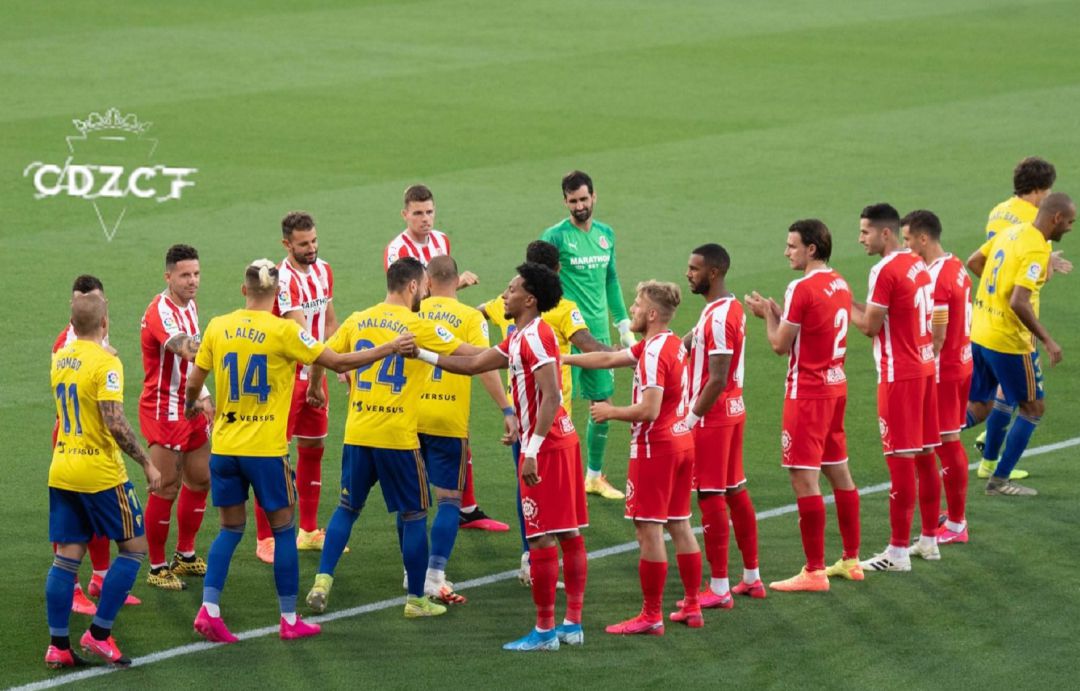 El Girona le hizo el pasillo al Cádiz El Girona le hizo el pasillo al Cádiz