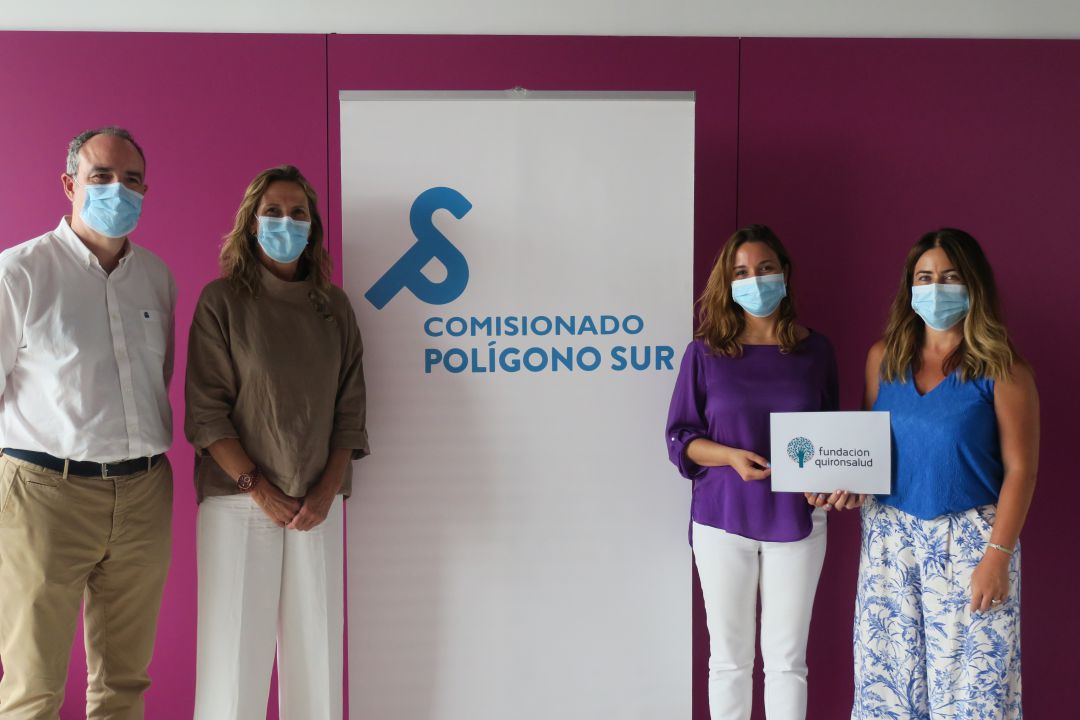 Entrega de mascarillas en el Comisionado del Polígono Sur Entrega de mascarillas en el Comisionado del Polígono Sur
