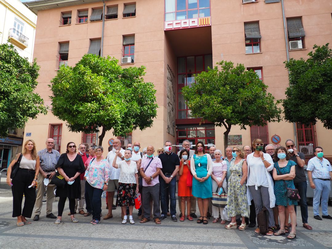 Querellantes por torturas a los fundadores de CCOO PV Querellantes por torturas a los fundadores de CCOO PV