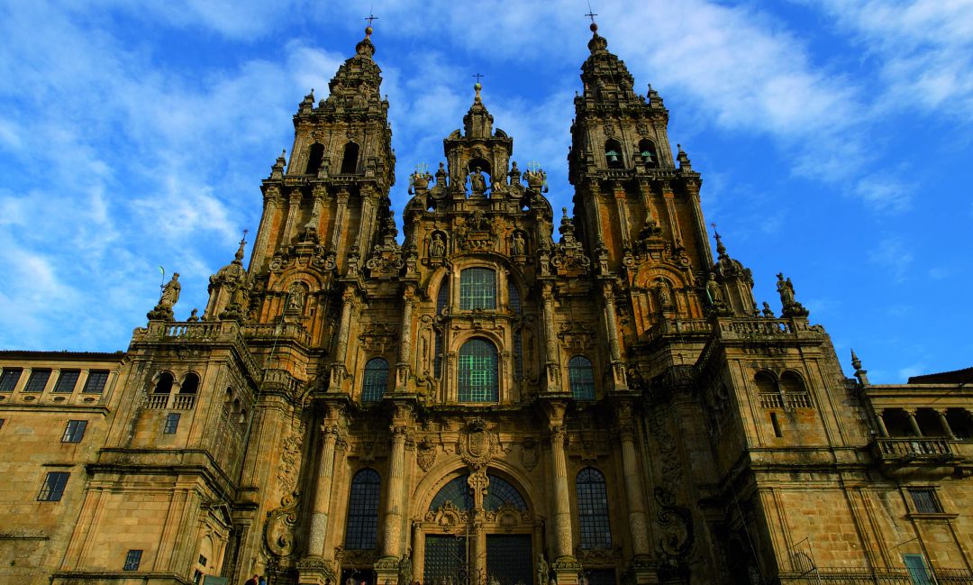 Vista de la Catedral de Santiago de Compostela Vista de la Catedral de Santiago de Compostela