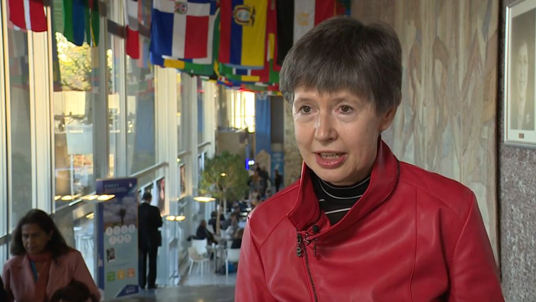 La científica Lidia Morawska en una entrevista para el centro universitario en el que trabaja. La científica Lidia Morawska en una entrevista para el centro universitario en el que trabaja.