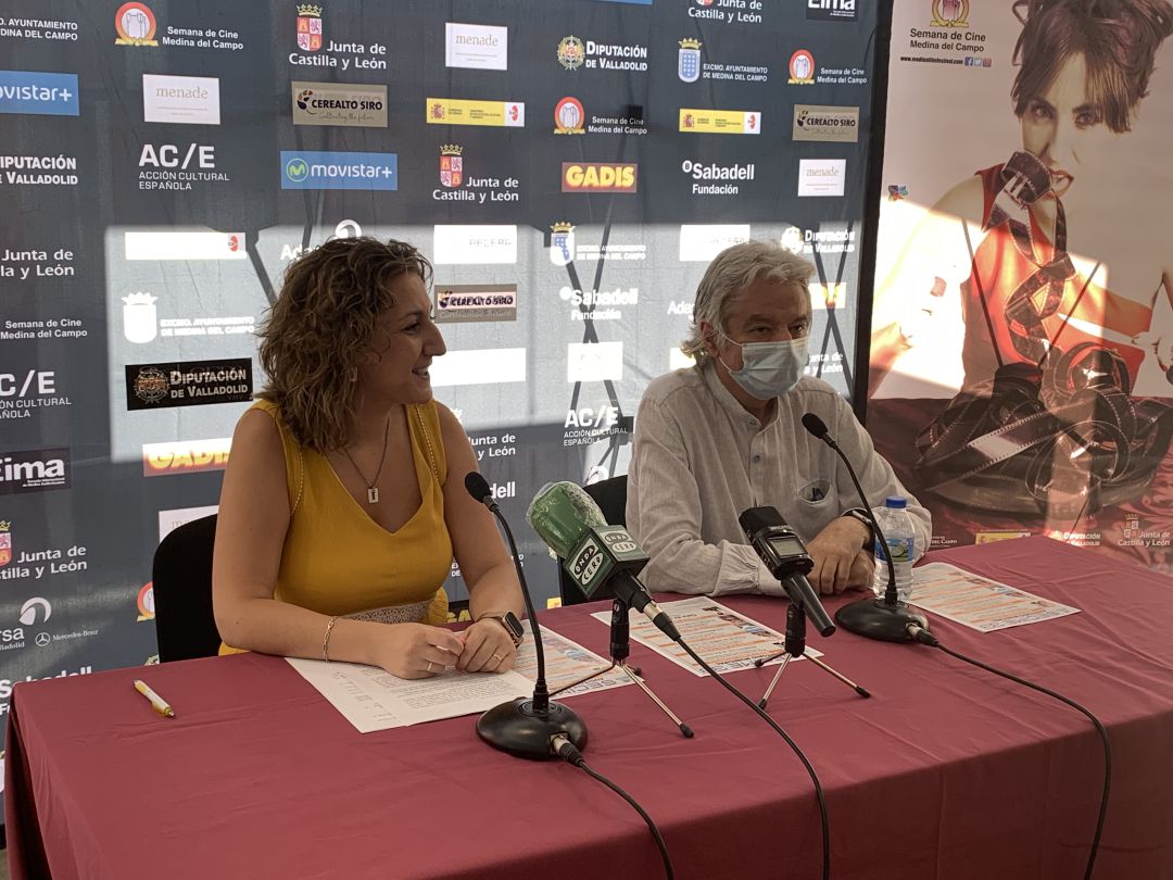 Cristina Aranda y Emiliano Allende presentan la programación de la Semana de Cine Cristina Aranda y Emiliano Allende presentan la programación de la Semana de Cine