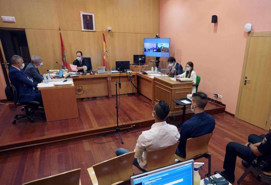 Un momento de la segunda sesión del juicio por el atropello mortal del joven toledano Un momento de la segunda sesión del juicio por el atropello mortal del joven toledano
