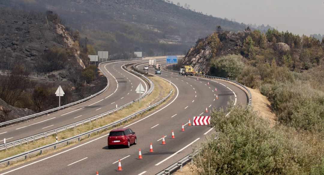 El accidente de A Gudiña obligó al despliegue del helicóptero medicalizado El accidente de A Gudiña obligó al despliegue del helicóptero medicalizado