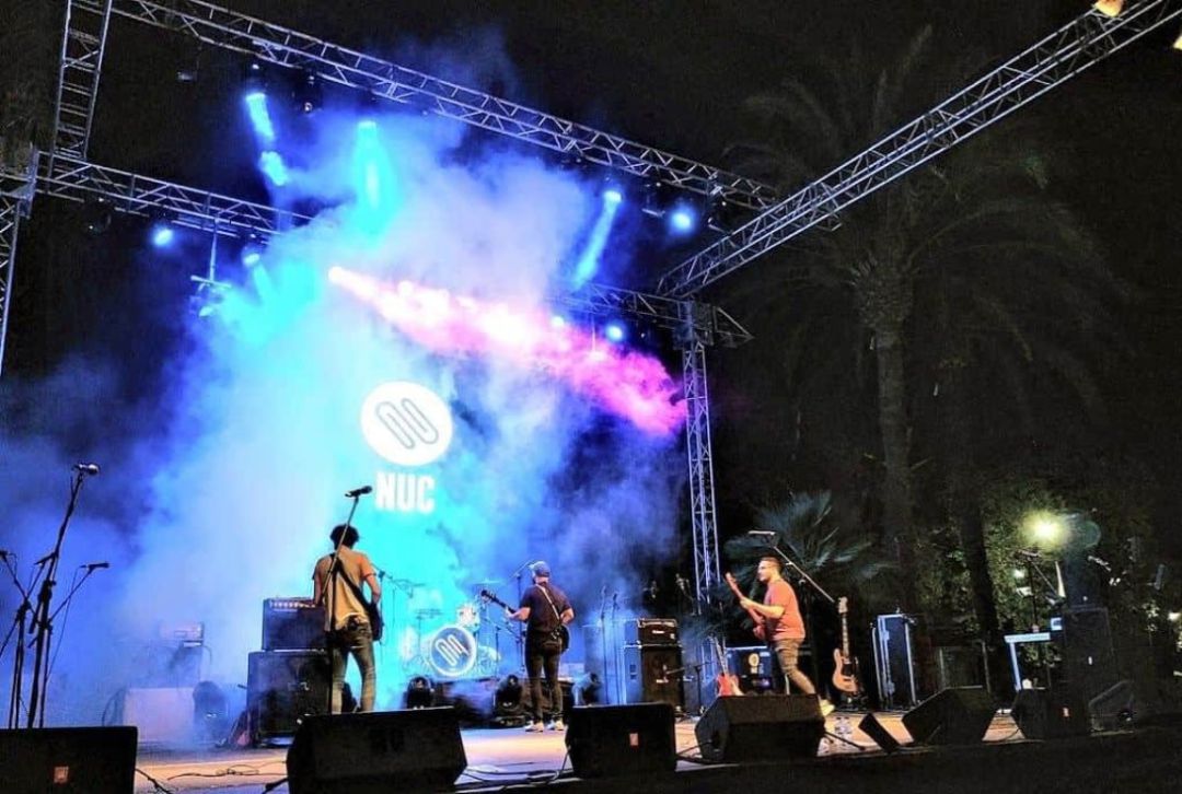 Uno de los conciertos en la Fira de Setembre Uno de los conciertos en la Fira de Setembre