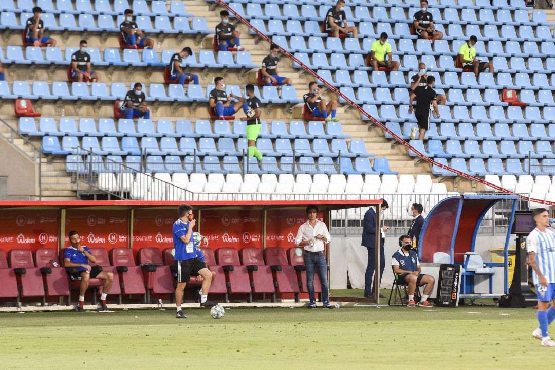 Mario Silva en el partido contra el Málaga. Mario Silva en el partido contra el Málaga.