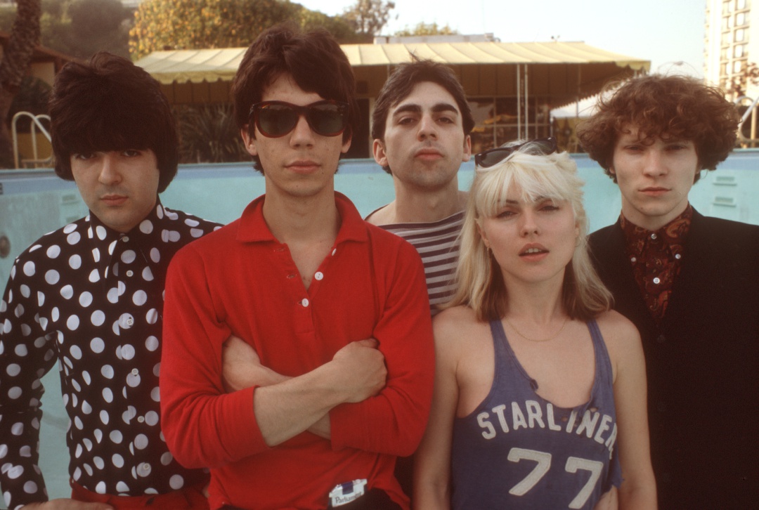 Los miembros de Blondie en una fotografía de 1977 en Los Ángeles Los miembros de Blondie en una fotografía de 1977 en Los Ángeles