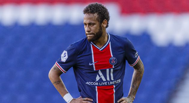 Neymar, durante un amistoso con el PSG en este mes de julio Neymar, durante un amistoso con el PSG en este mes de julio
